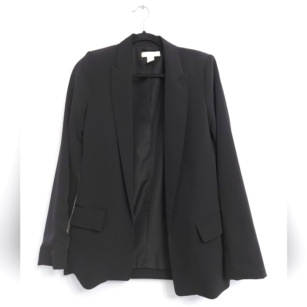 Sleek black blazer